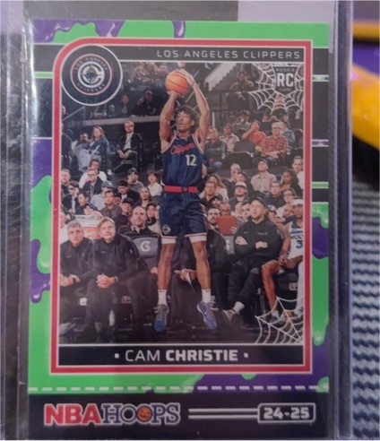 2024-25 Panini Haunted Hoops #248 Cam Christie — front