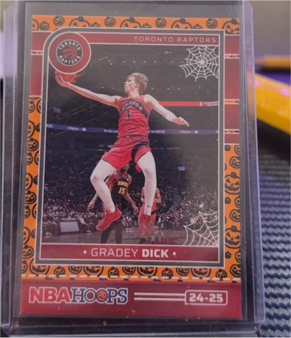 2024-25 Panini NBA Haunted Hoops #156 Gradey Dick — front