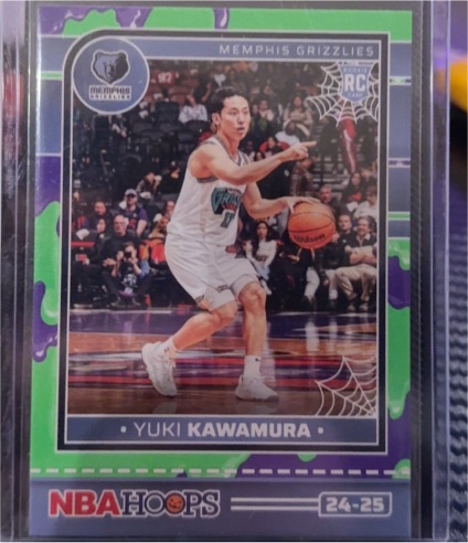 2024-25 Panini Haunted Hoops #275 Yuki Kawamura — front