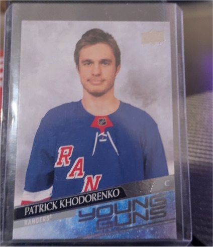 2020-21 Upper Deck Extended Series Young Guns #709 Patrick Khodorenko — front