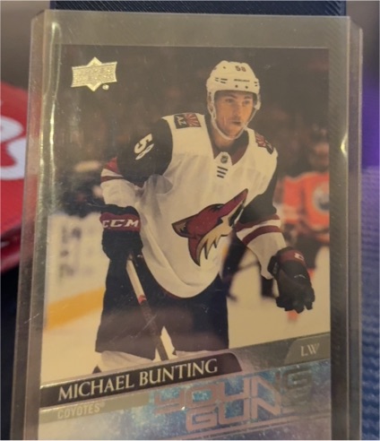 2020-21 Upper Deck Extended Series Young Guns #727 Michael Bunting — front