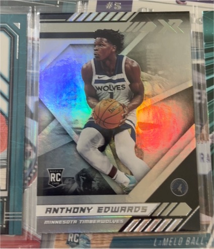 2020-21 Panini Chronicles XR #295 Anthony Edwards — front