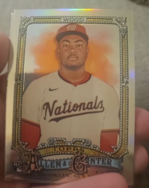 2025 Topps Allen & Ginter #101 James Wood — front