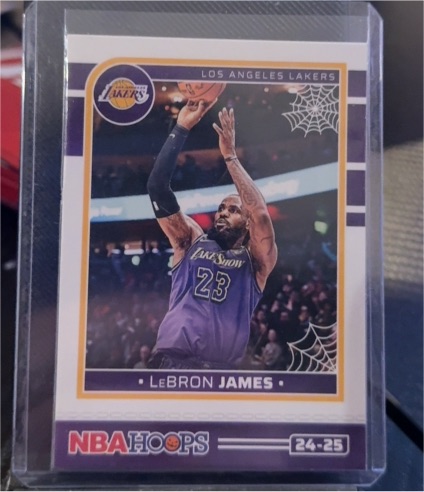 2024-25 Panini NBA Hoops #24-25 LeBron James — front