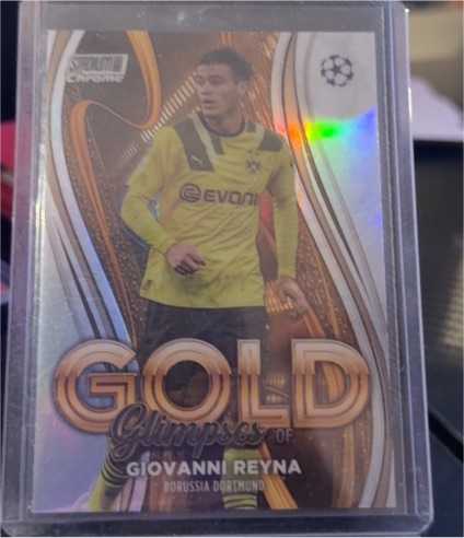 2022-23 Topps Stadium Club Chrome #GG-GR Giovanni Reyna — front