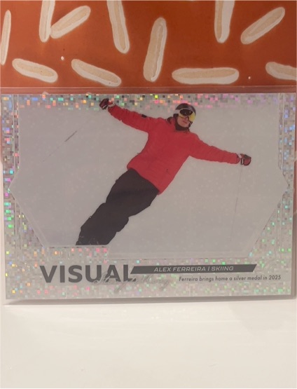 2025 Upper Deck Allure SE #VS-20 Alex Ferreira Visual Storytelling Pixel — front