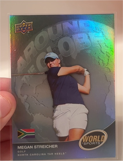 2025 Upper Deck World of Sports Around the Globe #ATG-MS Megan Streicher — front