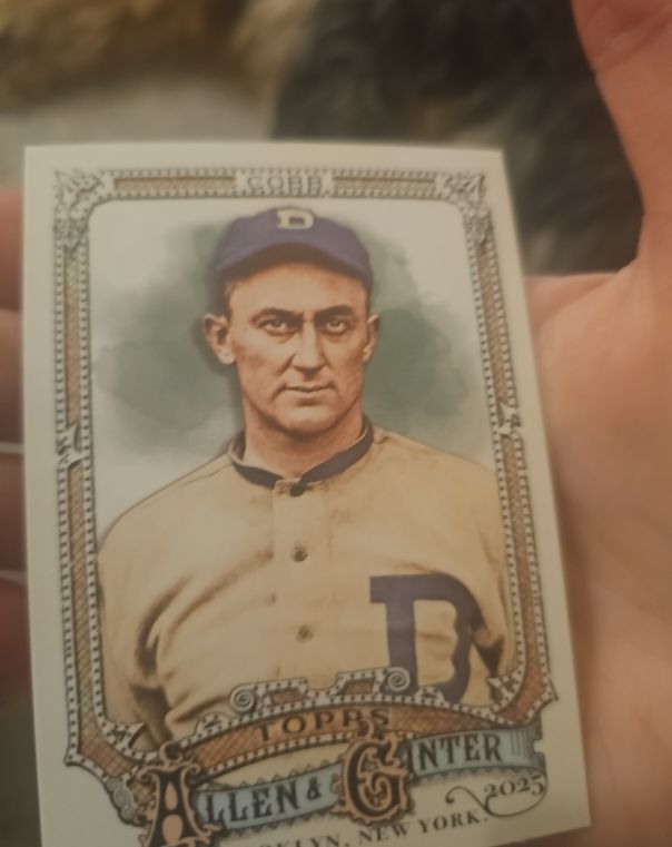 2025 Topps Allen & Ginter #55 Ty Cobb — front