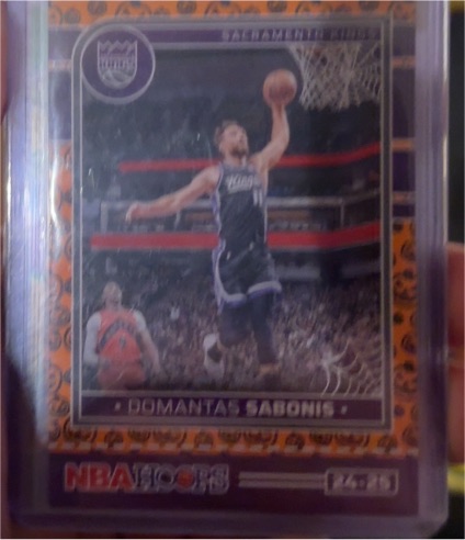 2024-25 Panini Haunted Hoops #166 Domantas Sabonis — front