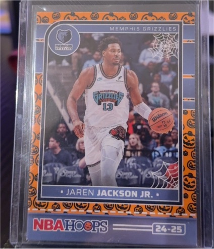 2024-25 Panini NBA Hoops Haunted Hoops #24-25 Jaren Jackson Jr. — front