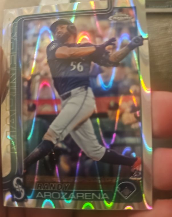 2025 Topps Chrome #164 Randy Arozarena — front
