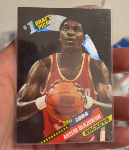 1993 Topps Archives #4 Akeem Olajuwon — front
