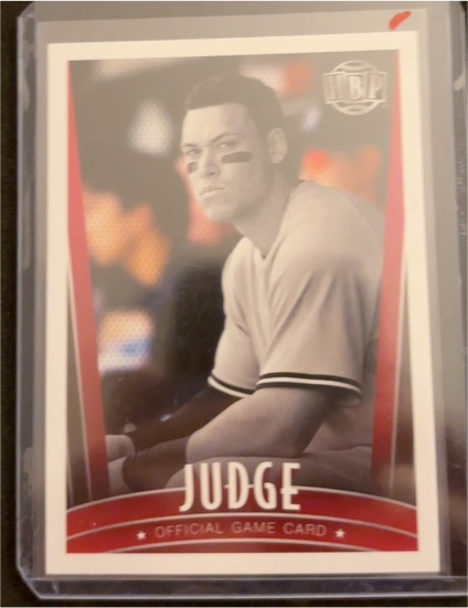 2017 Honus Bonus Fantasy Baseball Game #418 Aaron Judge — front