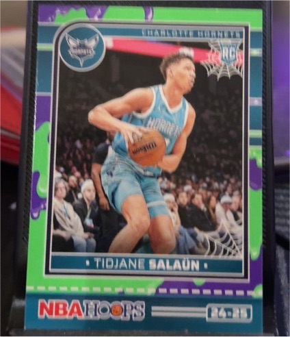2024-25 Panini Haunted Hoops #235 Tidjane Salaun — front
