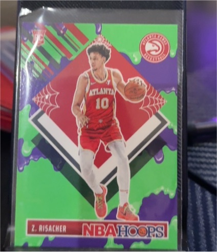 2024-25 Panini Haunted Hoops #291 Zaccharie Risacher — front