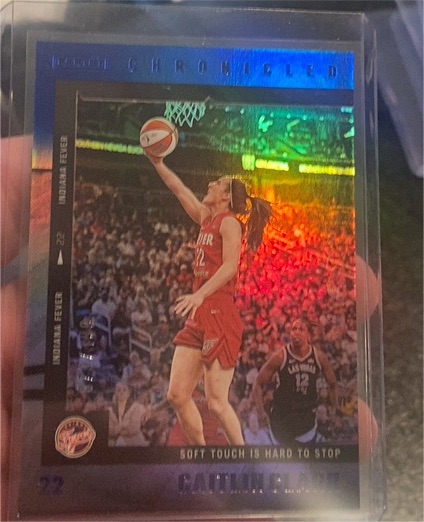 2025 Panini Chronicled #36 Caitlin Clark — front