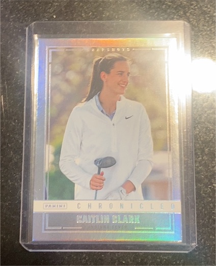 2025 Panini Chronicled #100 Caitlin Clark — front