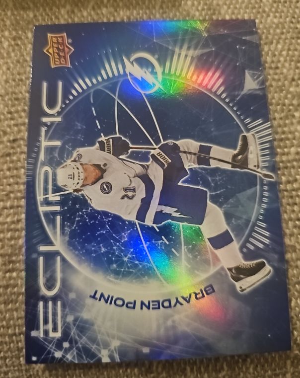 2023-24 Upper Deck Series 2 Ecliptic #EC-12 Brayden Point — front
