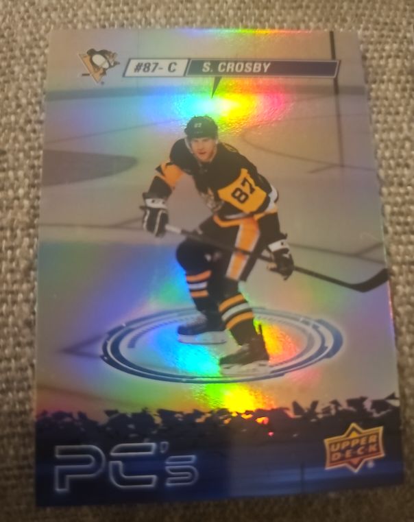 2023-24 Upper Deck Series 2 PC's #87-C Sidney Crosby — front
