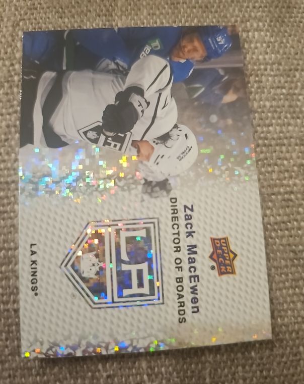 2023-24 Upper Deck Director of Boards #DB-9 Zack MacEwen — front