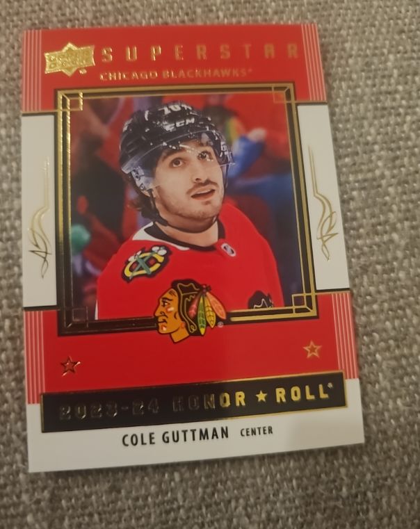 2023-24 Upper Deck Series 2 #HR42 Cole Guttman — front
