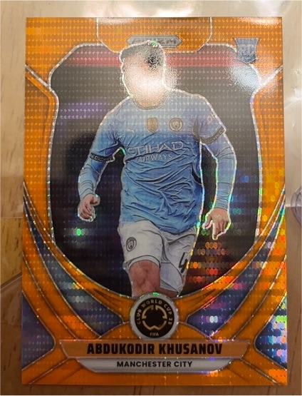 2025 Panini Prizm FIFA Club World Cup #141 Abdukodir Khusanov — front