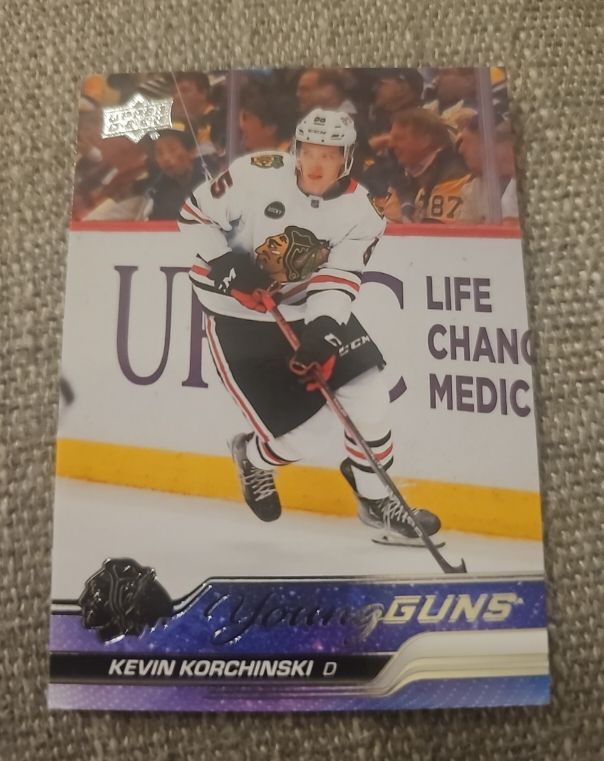 2023-24 Upper Deck Series 2 #486 Kevin Korchinski — front