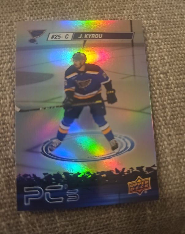 2023-24 Upper Deck PC's #25-C J. Kyrou — front