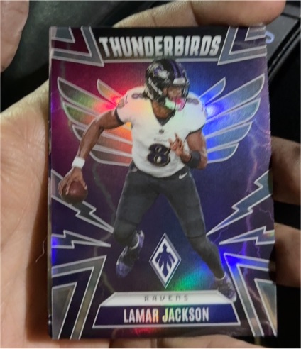 2025 Panini Phoenix Thunderbirds #4 Lamar Jackson — front