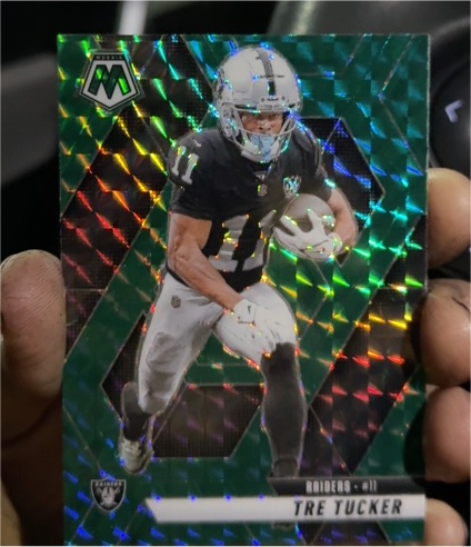 2024 Panini Mosaic #11 Tre Tucker — front