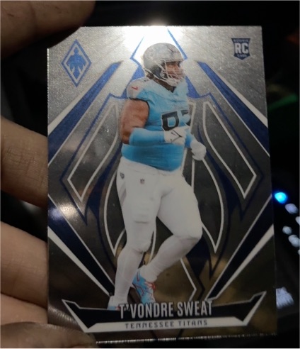 2024 Panini Phoenix #245 T'Vondre Sweat — front