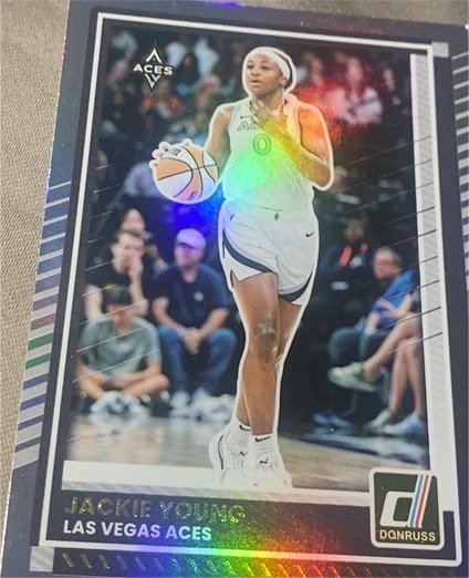 2025 Donruss WNBA #60 Jackie Young — front