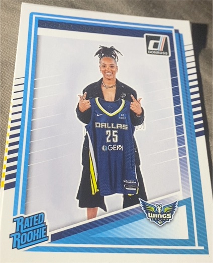 2025 Donruss WNBA #95 Aziaha James — front