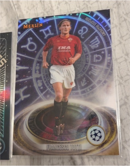 2023-24 Topps Merlin #AA-15 Francesco Totti — front