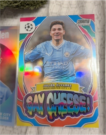 2023-24 Topps Stadium Club Chrome #SC-JA Julian Alvarez — front