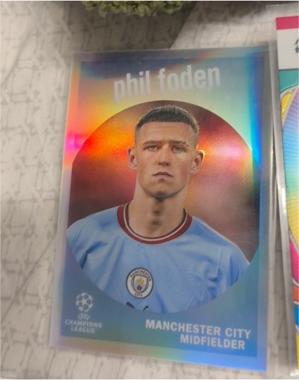 2022-23 Topps UEFA Club Competitions #59-20 Phil Foden — front