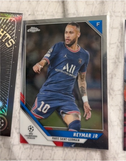 2021-22 Topps Chrome UEFA Champions League #50 Neymar Jr — front