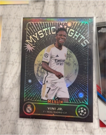 2023-24 Topps Merlin Mystic Nights #MN-4 Vini Jr. — front