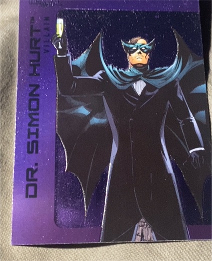 2025 Skybox Metal Universe Batman #165 Dr. Simon Hurt — front