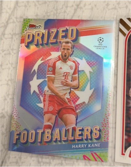 2024 Topps Finest UEFA Club Competitions #PF-18 Harry Kane Prized Footballers — front