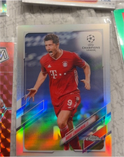 2020-21 Topps Chrome UEFA Champions League #50 Robert Lewandowski — front