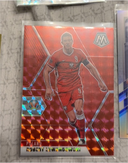 2021 Panini Mosaic UEFA Euro #? Robert Lewandowski — front