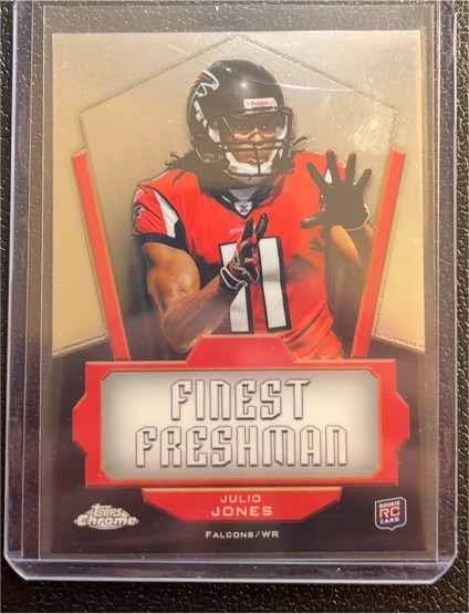 2011 Topps Chrome Finest Freshman #FF-JJ Julio Jones — front