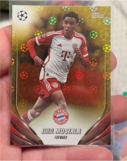 2024 Topps UEFA Champions League Jamal Musiala — front
