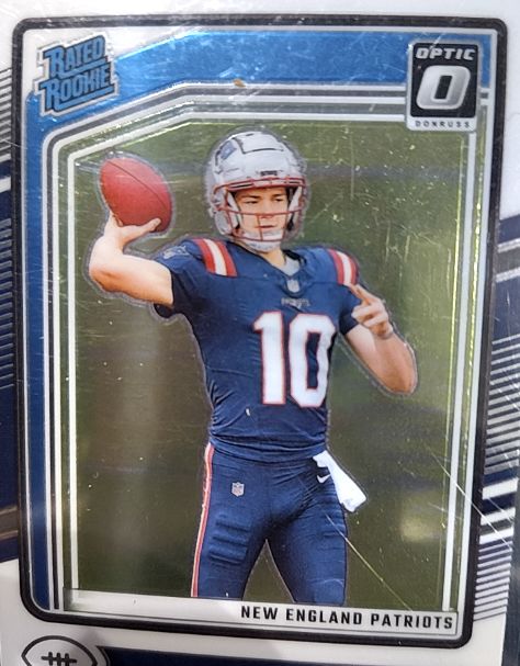2024 Panini Donruss Optic #229 Drake Maye — front