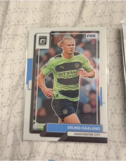 2022-23 Panini Donruss Optic #160 Erling Haaland — front