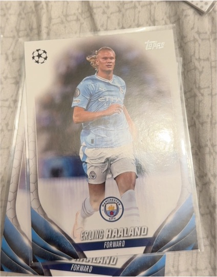 2023-24 Topps UEFA Club Competitions #39 Erling Haaland — front