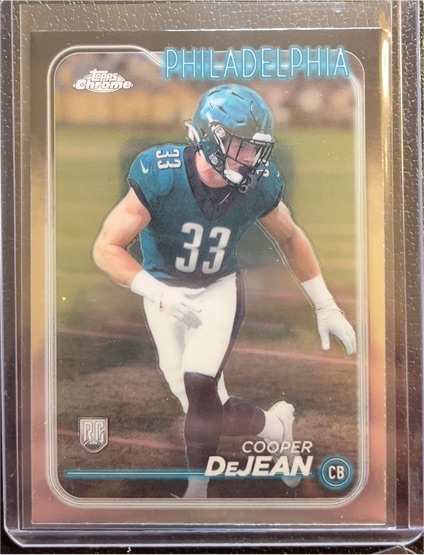 2024 Topps Chrome #232 Cooper DeJean — front