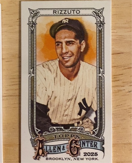 2025 Topps Allen & Ginter #349 Phil Rizzuto — front