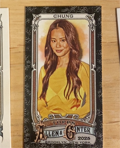 2025 Topps Allen & Ginter #299 Jamie Chung — front